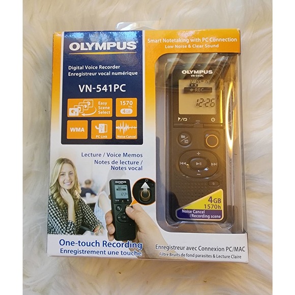 Olympus Digital Voice Recorder VN-541PC - Picture 1 of 6